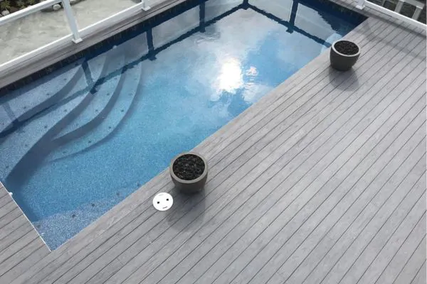 Seamless In Ground Pool Decks - Michigan Deck Builders