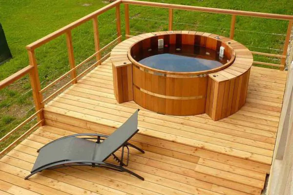 types of deck used on hot tub deck framing